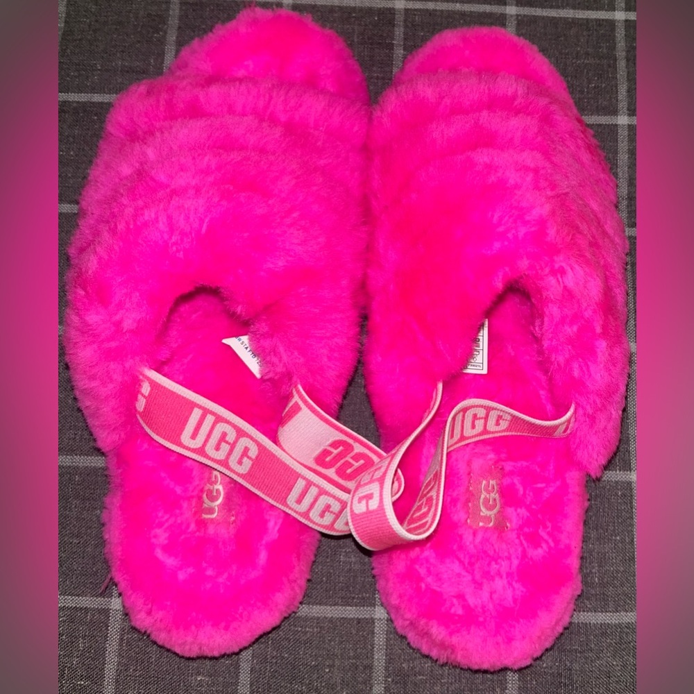 Hot Pink UGG Slippers